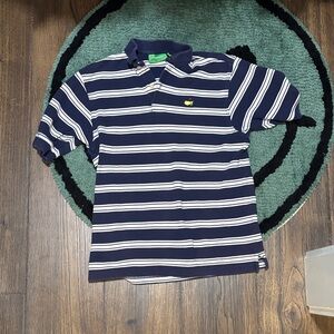 Masters striped polo